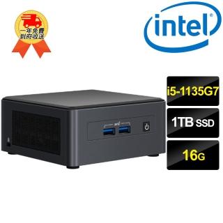 【Intel 英特爾】BNUC11TNHI5000-SP3(i5-1135G7/16G/1TB SSD)