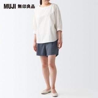 【MUJI 無印良品】女萊賽爾短褲(共6色)