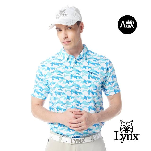 【Lynx Golf】獨家訂製！男女吸濕排汗抗UV短袖POLO衫(多款任選)