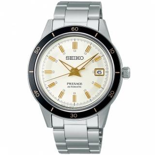 【SEIKO 精工】PRESAGE Style60’s復古機械錶-40.8mm(4R35-05A0S/SRPG03J1)