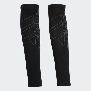 【adidas 愛迪達】Running Sleeve 男女 袖套 運動 單車 慢跑 防曬 舒適 反光 愛迪達 黑(H64861)