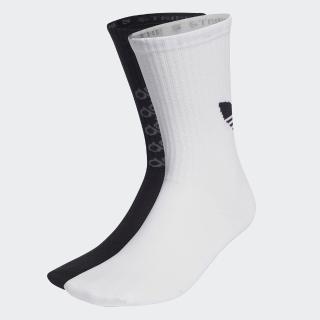 【adidas 愛迪達】中筒襪 2 雙入 男/女(HL9285)