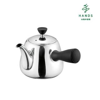 【TOKYU HANDS 台隆手創館】日本PEARL 不鏽鋼橫把手茶壺600ml-附濾網(HB-4421)