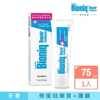 【Bioniq 貝歐尼】修復+護齦牙膏75ml