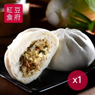 【紅豆食府】高麗菜冬粉鮮肉包 390g/6入 x1袋(效期：2022/11/22)