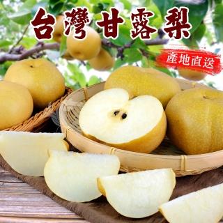 【禾鴻】台灣寶島甘露梨禮盒8顆x2盒(8入禮盒_6.5斤+-10%/盒)
