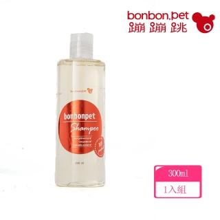 【bonbonpet 蹦蹦跳】蹦蹦跳植萃養護洗毛精/微風青草香 300ML(易沖洗.溫和低敏.清潔.除臭.敏弱肌適用)