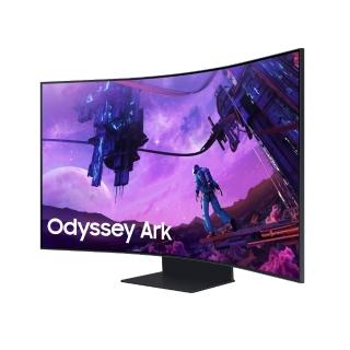 【SAMSUNG 三星】S55BG970NC 55型 Odyssey Ark 1000R電競曲面螢幕(Mini LED/165Hz/4KUHD)