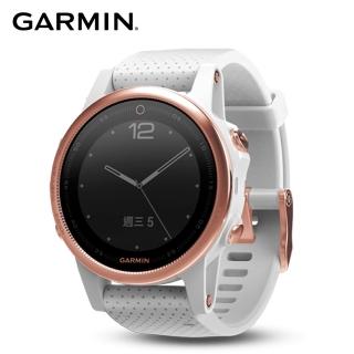 【GARMIN】fenix 5S 進階複合式戶外GPS腕錶(藍寶石版玫瑰金)