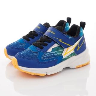【MOONSTAR 月星】櫻桃家-3E運動鞋系列(MSCNC2945藍-17-22cm)