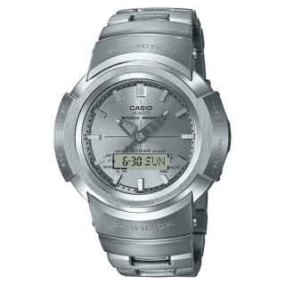 【CASIO 卡西歐】金屬電波G-SHOCK系列(AWM-500D-1A8)