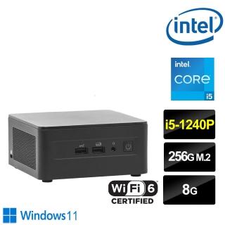 【Intel 英特爾】NUC平台i5十二核{光燄騎士W} Win11迷你電腦(i5-1240P/8G/256G M.2)