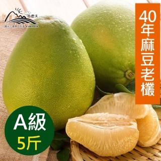 【小農夫】正100%台南麻豆文旦-40年老欉(5台斤/箱)