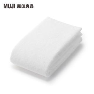 【MUJI 無印良品】棉圈絨面用巾/薄型(4入組)