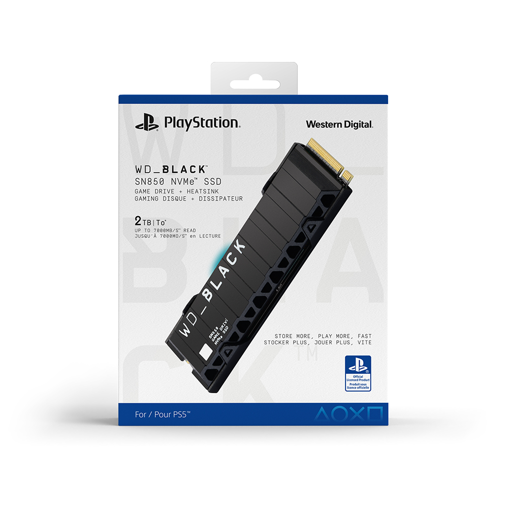 【WD 威騰】WD_BLACK SN850 OFFICIALLY LICENSED NVMe
