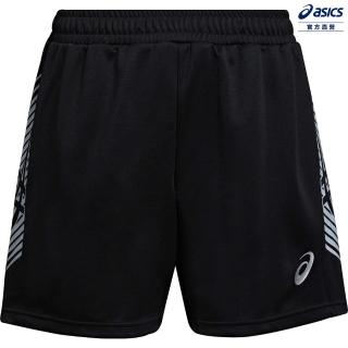 【asics 亞瑟士】短版球褲 男女中性款 排球 服飾 下著(K32045-90)