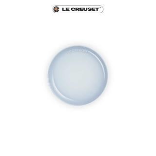 【Le Creuset】瓷器花蕾系列餐盤17cm(海岸藍)