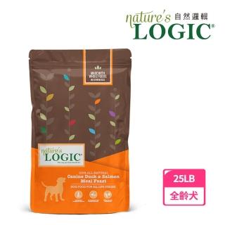 【LOGIC 自然邏輯】鴨肉鮭魚 犬糧25磅 11.3kg(自然邏輯 純天然全齡犬糧 海陸雙享配方)