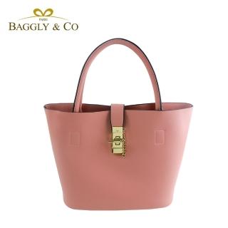 【BAGGLY&CO】百變托特水桶包主包-藕粉色(三色)