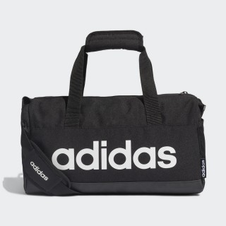 【adidas 愛迪達】旅行袋 黑 LIN DUFFLE XS(FL3691)