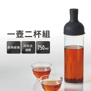 【HARIO】酒瓶冷泡茶壺組 750ml／FIHU-2012