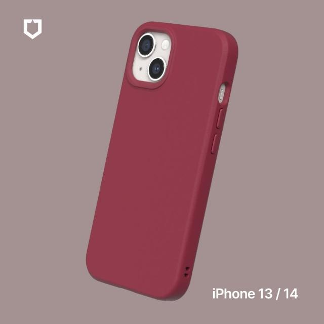 【RHINOSHIELD 犀牛盾】iPhone 14/iPhone 13 6.1吋 SolidSuit 經典防摔背蓋手機保護殼(獨家耐衝擊材料)