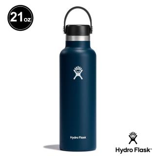 【Hydro Flask】21oz/621ml 標準口提環保溫瓶(靛藍色)