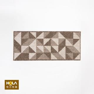 【HOLA】可水洗廚房踏墊50x115cm 米棕