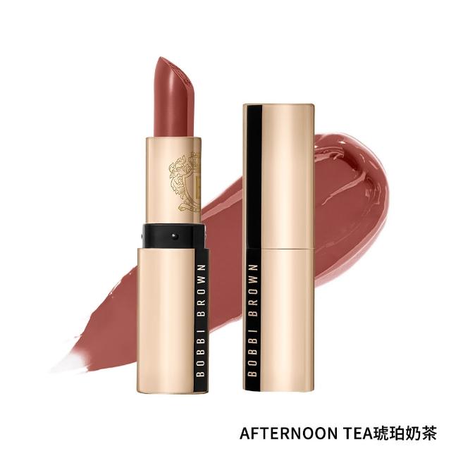 【Bobbi Brown 芭比波朗】金緻緞光唇膏3.5g(高級大勢微霧緞光唇)