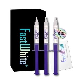 【FastWhite 齒速白】牙齒亮白補充包潔白素18日份(2+1支入 適用F4100 非牙齒美白貼片美白筆)
