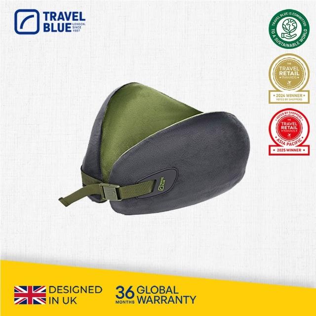 【Travel Blue 藍旅】新色上市 豪華頸枕  低調奢華/頭等艙等級頸枕(飛機枕/旅行頸枕)