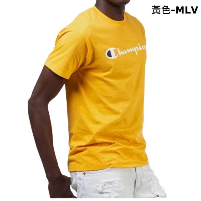 【Champion】冠軍 純棉 5.2盎司薄款 LOGO 短袖 T恤 上衣 短T CLASSIC GRAPHIC TEE SCRIPT(請留意尺碼數據)
