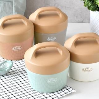 【SABU HIROMORI】日本COPERTO復古文青不鏽鋼雙層保冷保溫便當盒/午餐盒 可提式(550ml 保溫6小時 3色任選)