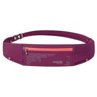 【AONIJIE】奧尼捷 運動跑步腰包 灰黃/粉紫/櫻粉/勁黑/湛藍 贈250mL水壺 含固定夾