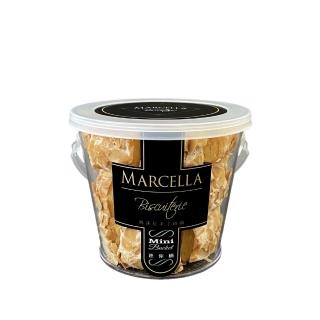 【Marcella瑪莎拉手工餅舖】巧克力杏仁千層秒殺酥 獨享桶110G(千層酥、一口酥、一口千層酥、秒殺酥)