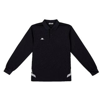 【KAPPA】義大利舒適型男運動POLO長袖衫(經典藍 381L8SW00X)