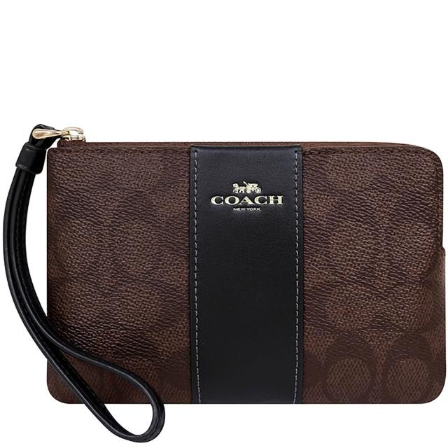 【COACH】大C PVC/皮革手拿包(多款)