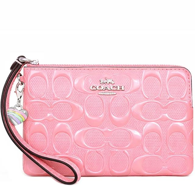 【COACH】大C PVC/皮革手拿包(多款)