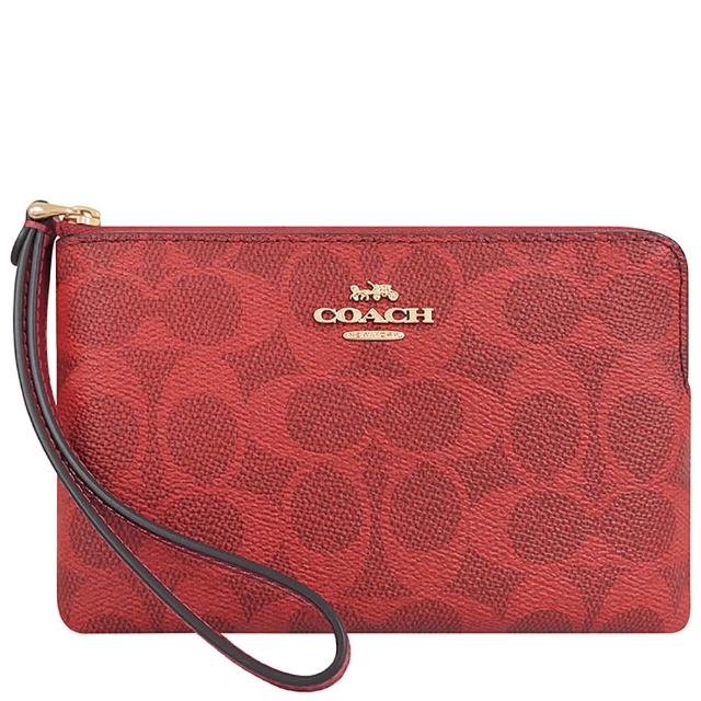 【COACH】大C PVC/皮革手拿包(多款)