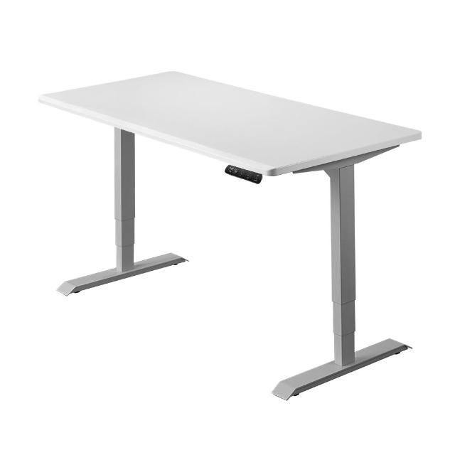 【FUNTE】Prime 4 旗艦款電動升降桌/三節式+ 120x60cm 四方桌板 八色可選(辦公桌 電腦桌 工作桌)