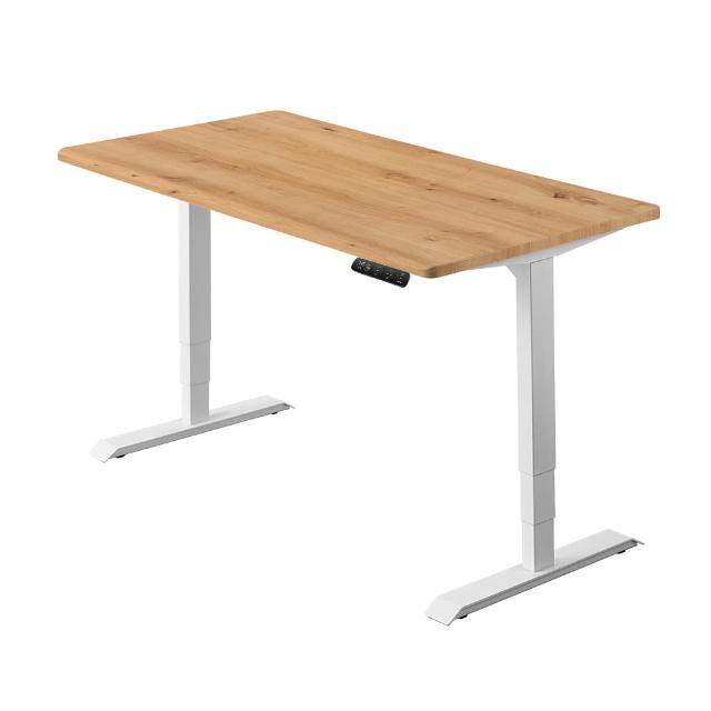 【FUNTE】Prime 4 旗艦款電動升降桌/三節式+ 120x60cm 四方桌板 八色可選(辦公桌 電腦桌 工作桌)