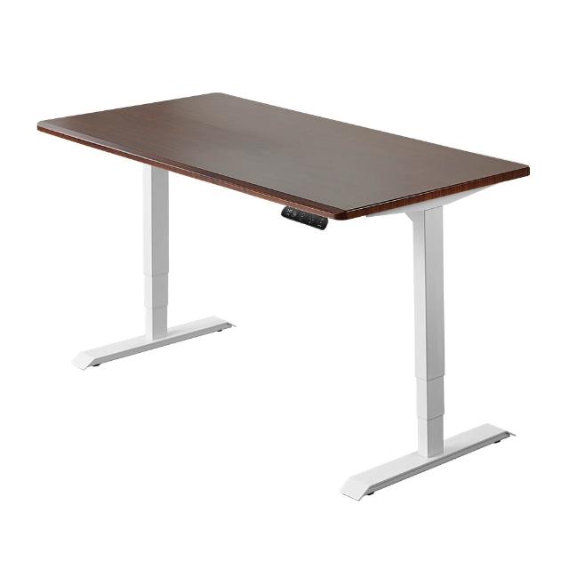 【FUNTE】Prime 4 旗艦款電動升降桌/三節式+ 120x80cm 四方桌板 八色可選(辦公桌 電腦桌 工作桌 書桌)
