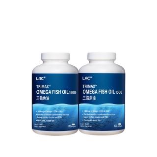 【LAC 利維喜】三強頂級魚油膠囊x2入組(共240顆/3倍omega-3/腸溶劑型/全新升級版三效魚油)