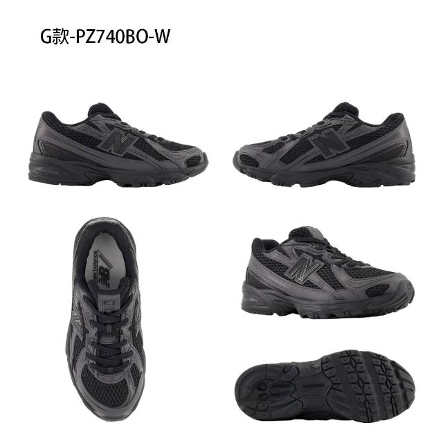 【NEW BALANCE】NB 童鞋  625 740運動鞋 跑鞋 休閒鞋 中大童 多色(PZ740GS&PZ740KP-W&PT625BK)