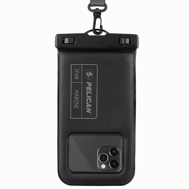 【PELICAN】Marine 陸戰隊防水飄浮手機袋(隱形黑色)