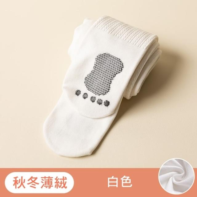 【橘魔法】腳ㄚ造型麻花編織薄絨褲襪兒童襪 襪子 厚褲襪 內搭褲 女童 童裝 兒童 童襪 洋裝搭配 保暖 止滑