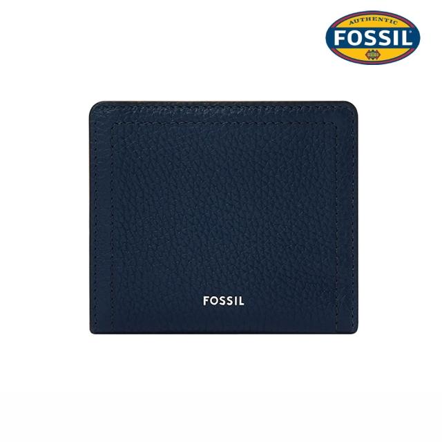 【FOSSIL】Logan 真皮RFID防盜短夾 (多色可選)