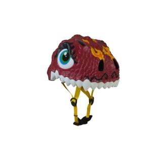 【MAF 蔓侒菲】3D安全帽-噴火龍/學步帽/兒童護具/平衡車/自行車/直排輪/滑板車/攀岩(丹麥品牌crazysafety)