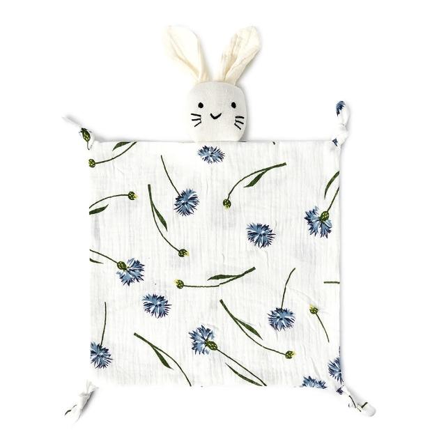 【Kori Deer 可莉鹿】純色質感小動物純棉紗布安撫巾(寶寶玩具安撫玩偶)