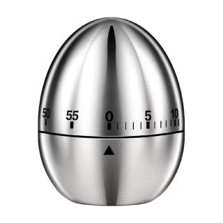 10825085 OL 【AHOYE】不鏽鋼蛋型機械式料理計時器(定時器 廚房計時器)